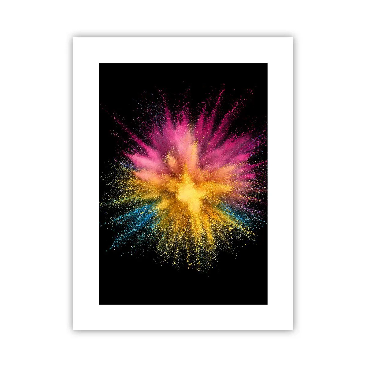 Affiche - Poster - Origine des couleurs - 30x40 cm