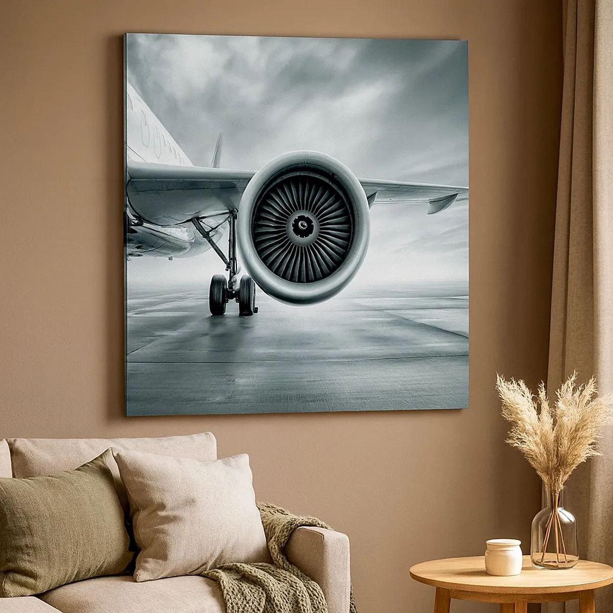 Impression sur toile - Image sur toile - Sent la force! - 30x30 cm