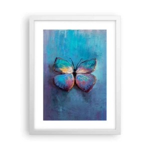 Affiche dans un cadre blanc - Poster - Dans toute sa splendeur - 30x40 cm