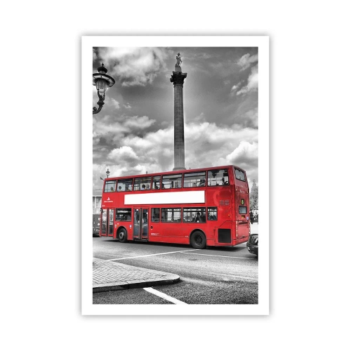 Affiche - Poster - La vraie circulation sanguine de la ville - 61x91 cm