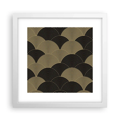 Affiche dans un cadre blanc - Poster - Unité dans la multiplicité - 30x30 cm