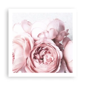 Affiche - Poster - Pour les romantiques - 60x60 cm