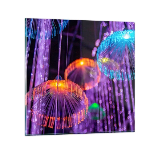 Impression sur verre - Image sur verre - Fontaine lumineuse - 30x30 cm