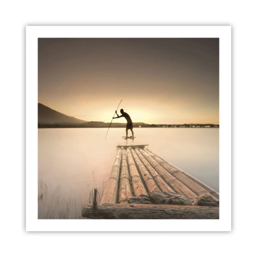 Affiche - Poster - Avant la fin du jour - 60x60 cm