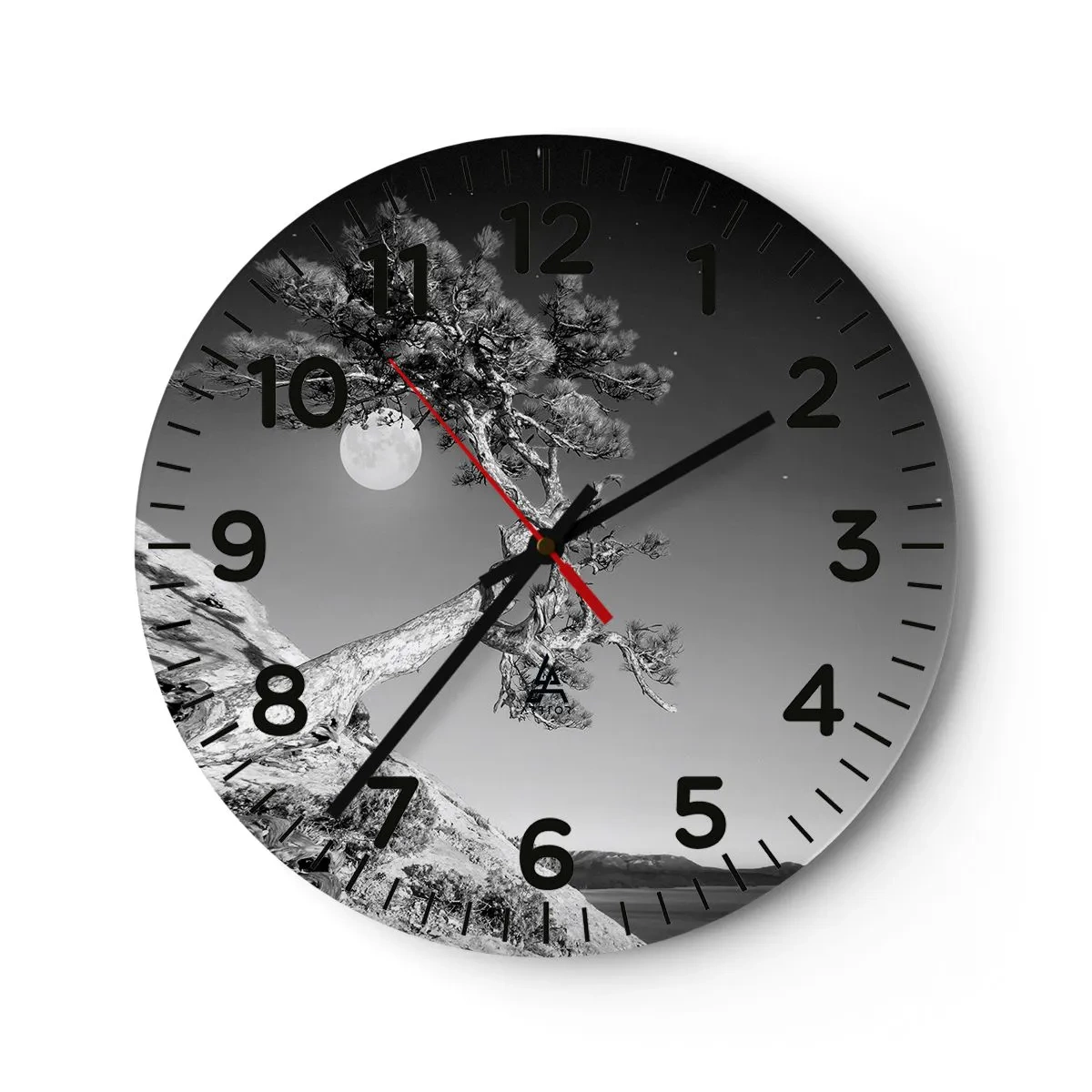 Horloge murale - Pendule murale - Un combattant vainqueur - 30x30 cm