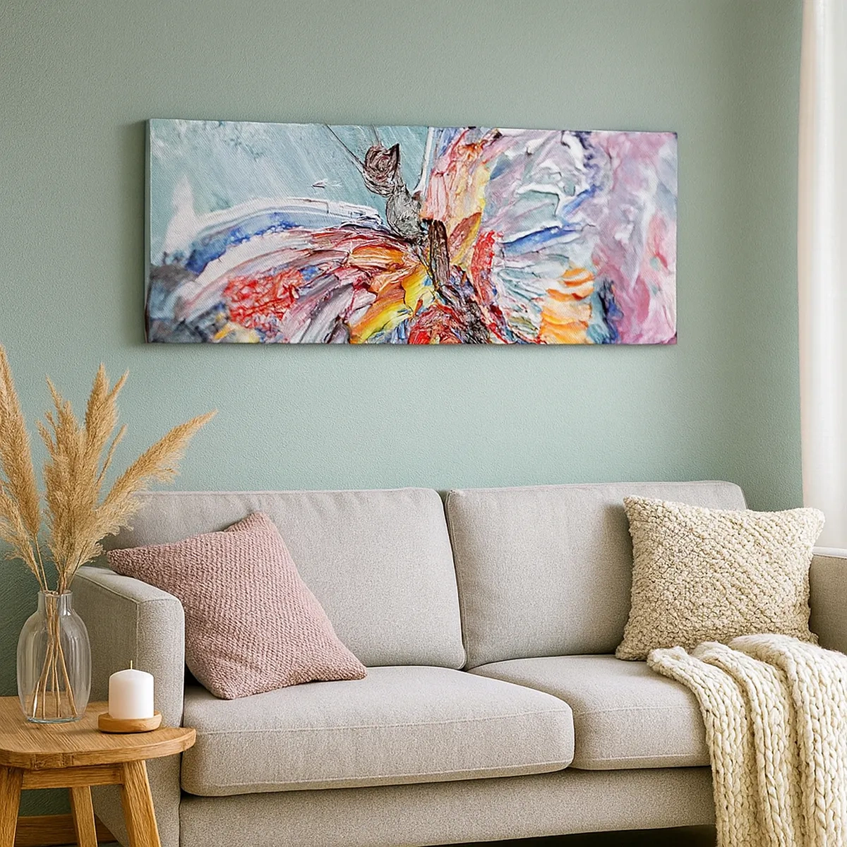 Impression sur toile - Image sur toile - Peint par nature - 30x30 cm