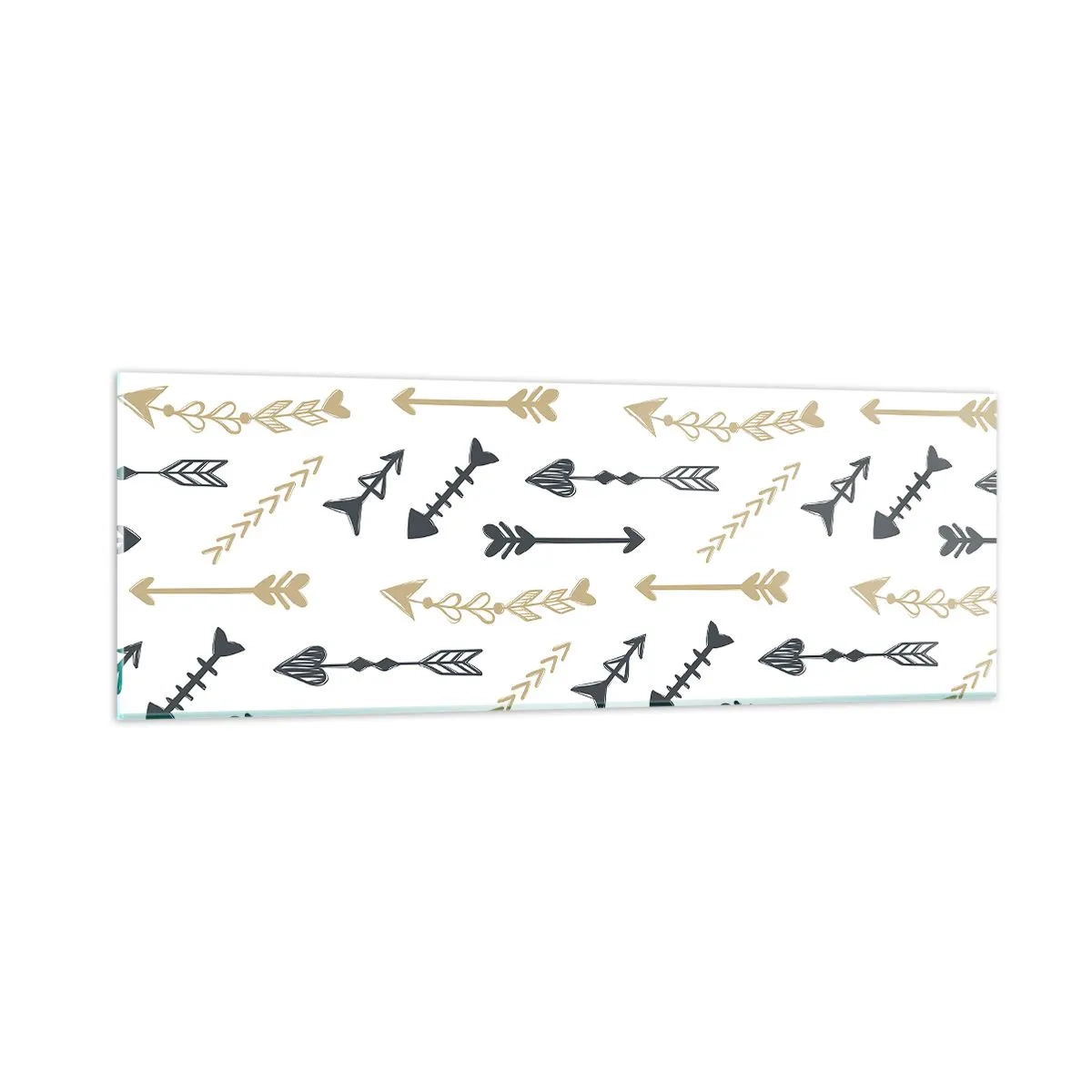 Impression sur verre - Image sur verre - Le rêve de l'archer - 90x30 cm