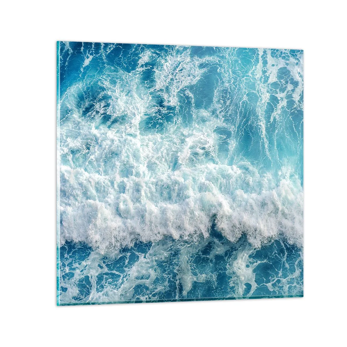 Impression sur verre - Image sur verre - Joyeusement et en sautant - 50x50 cm