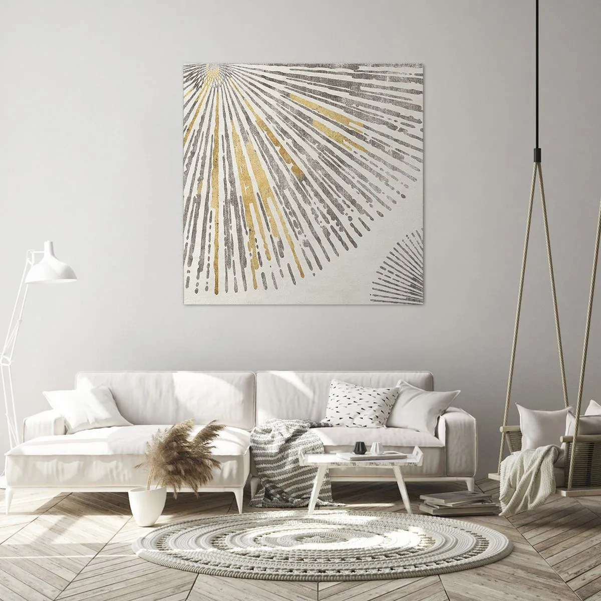 Impression sur toile - Image sur toile - La beauté du rayon - 50x50 cm