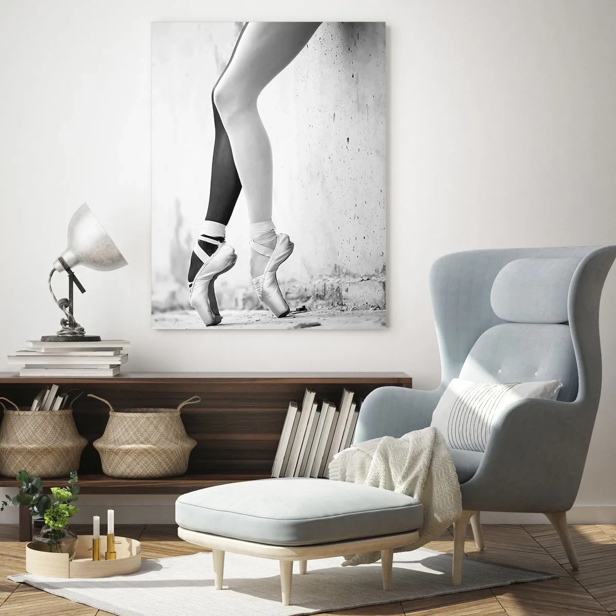 Impression sur verre - Image sur verre - Ballerine, voilà ! - 80x120 cm