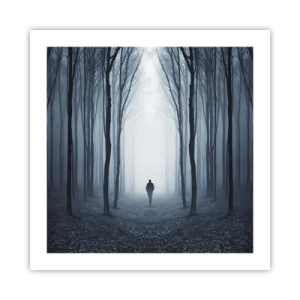 Affiche - Poster - Tout est simple et clair - 50x50 cm