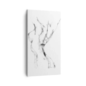 Impression sur toile - Image sur toile - Belle et forte - 45x80 cm