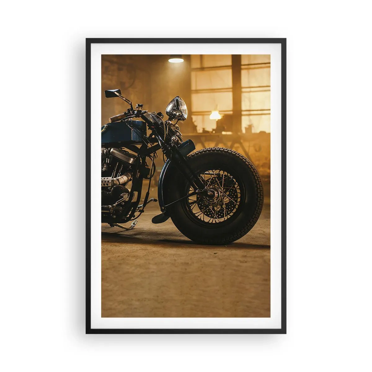 Affiche dans un cadre noir - Poster - Je peux tout - 61x91 cm
