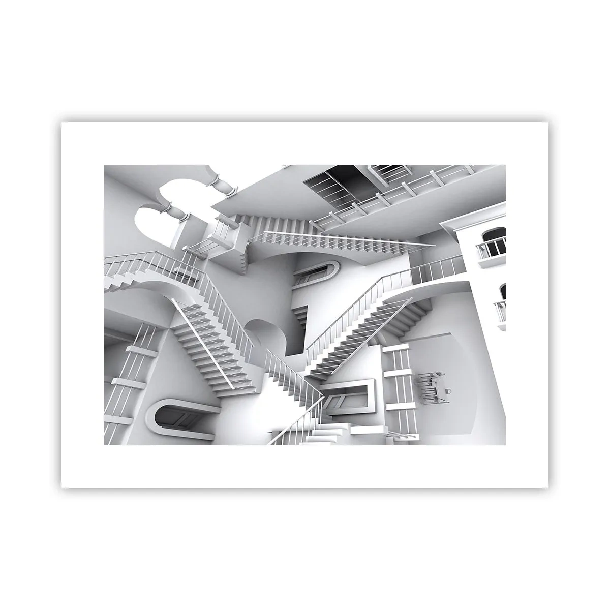 Affiche - Poster - Paradoxes spatiaux - 40x30 cm