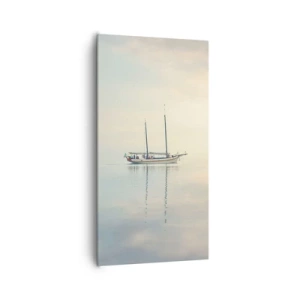 Impression sur toile - Image sur toile - Dans une mer de silence - 65x120 cm