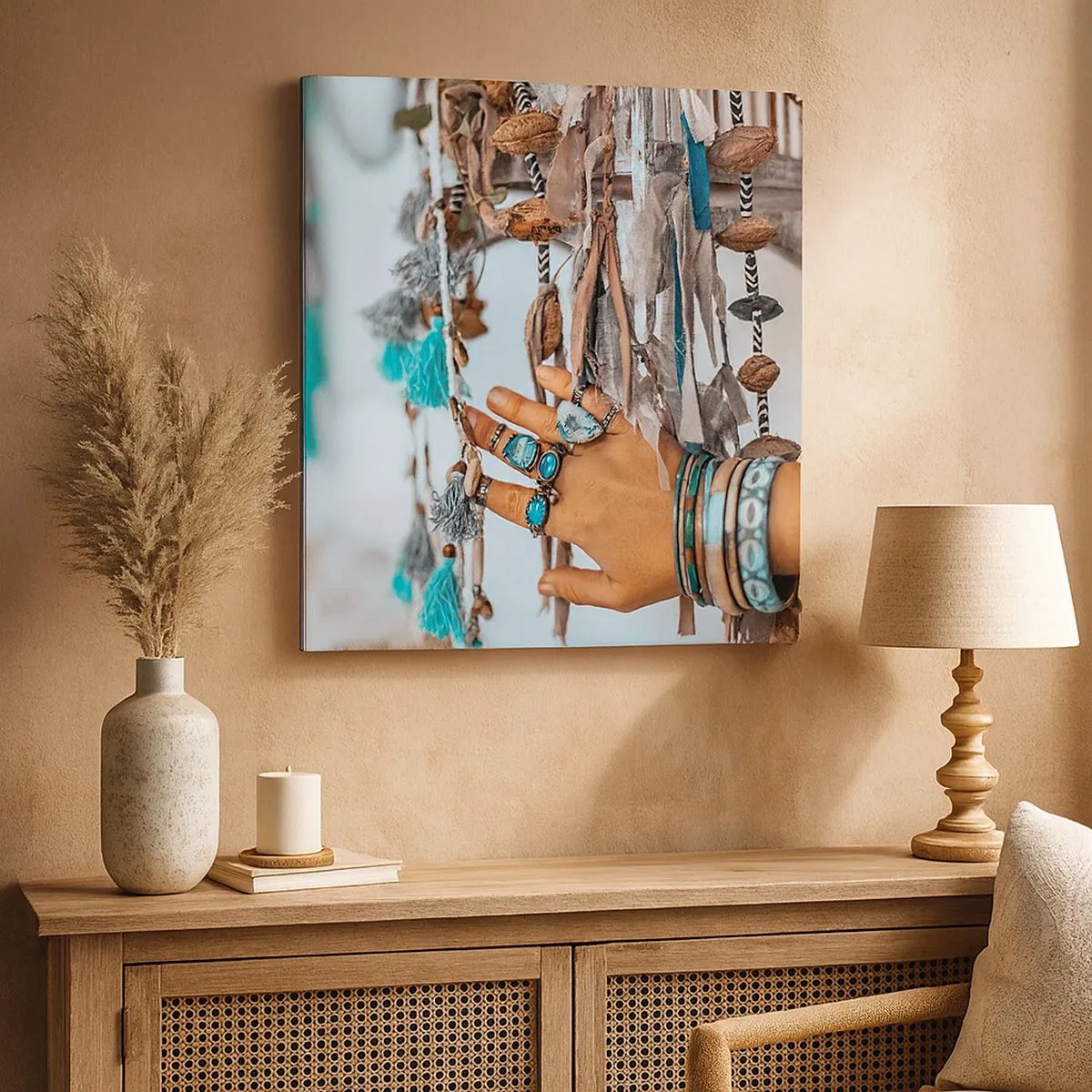 Impression sur toile - Image sur toile - Trésor local - 30x30 cm