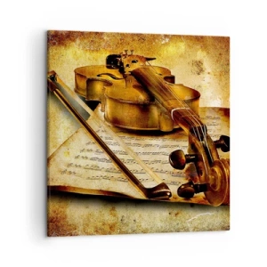 Impression sur toile - Image sur toile - Besoin immédiat d'un virtuose - 50x50 cm