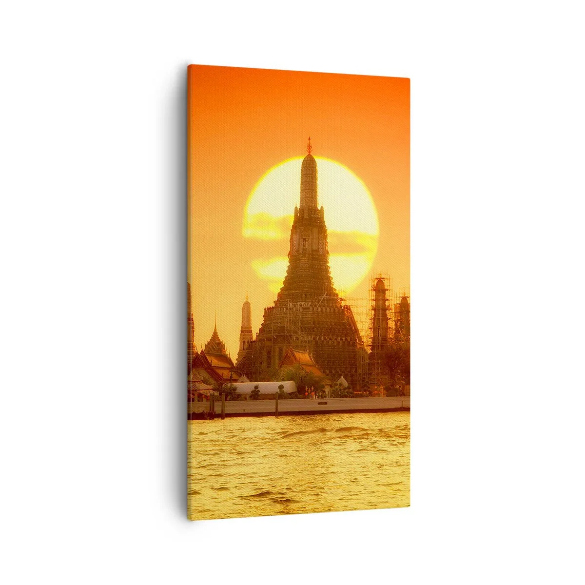 Impression sur toile - Image sur toile - Vers le soleil, toujours vers le soleil - 55x100 cm