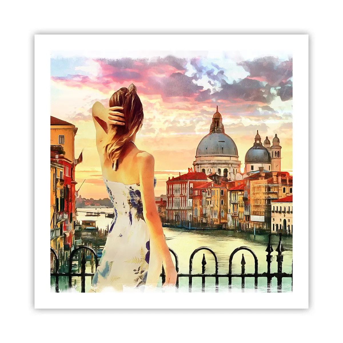 Affiche - Poster - Pour une aventure c'est uniquement dans ... - 60x60 cm