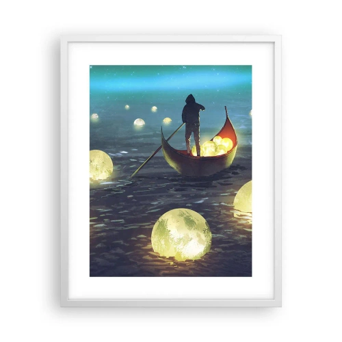 Affiche dans un cadre blanc - Poster - Des choses dont les philosophes n'ont jamais rêvé - 40x50 cm