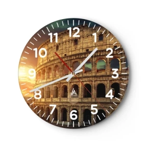 Horloge murale - Pendule murale - Une impression colossale - 30x30 cm