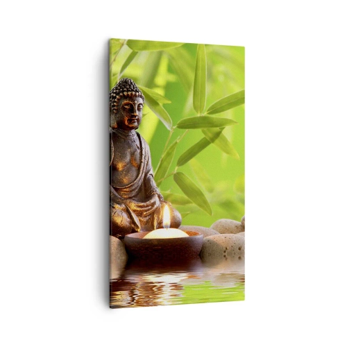 Impression sur toile - Image sur toile - La vie est belle - 45x80 cm