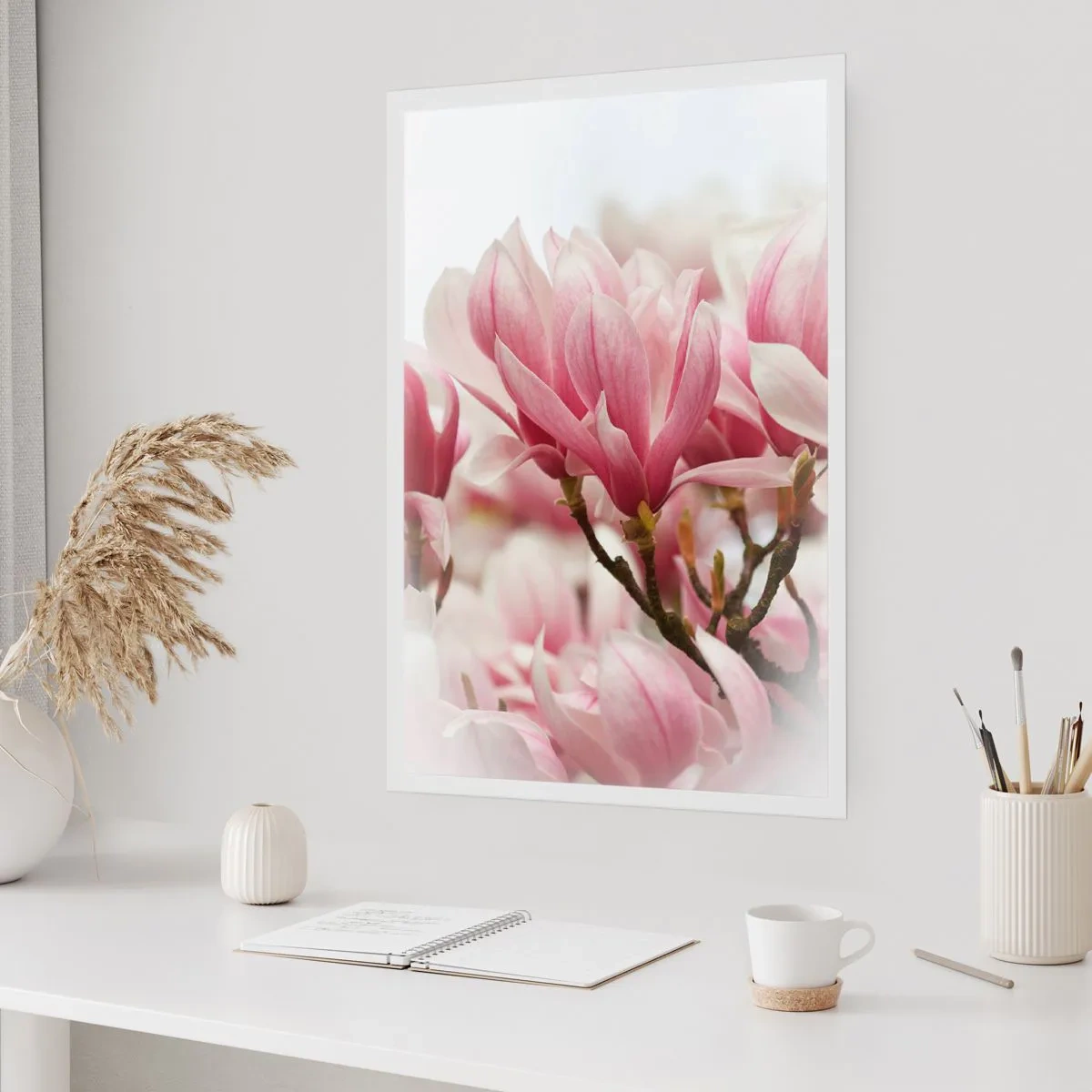 Affiche - Poster - Fleurs de printemps - 40x50 cm