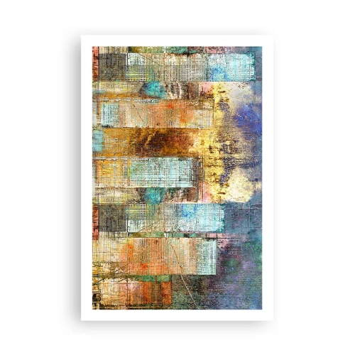 Affiche - Poster - Une métropole ensoleillée - 61x91 cm