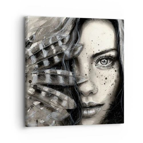 Impression sur toile - Image sur toile - Beauté sauvage - 30x30 cm