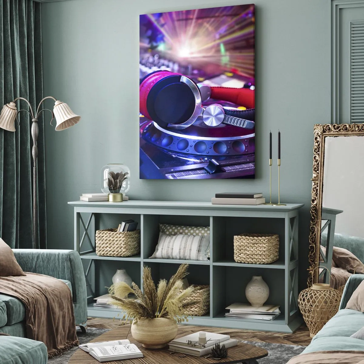 Impression sur toile - Image sur toile - Il va s'en passer des choses - 45x80 cm