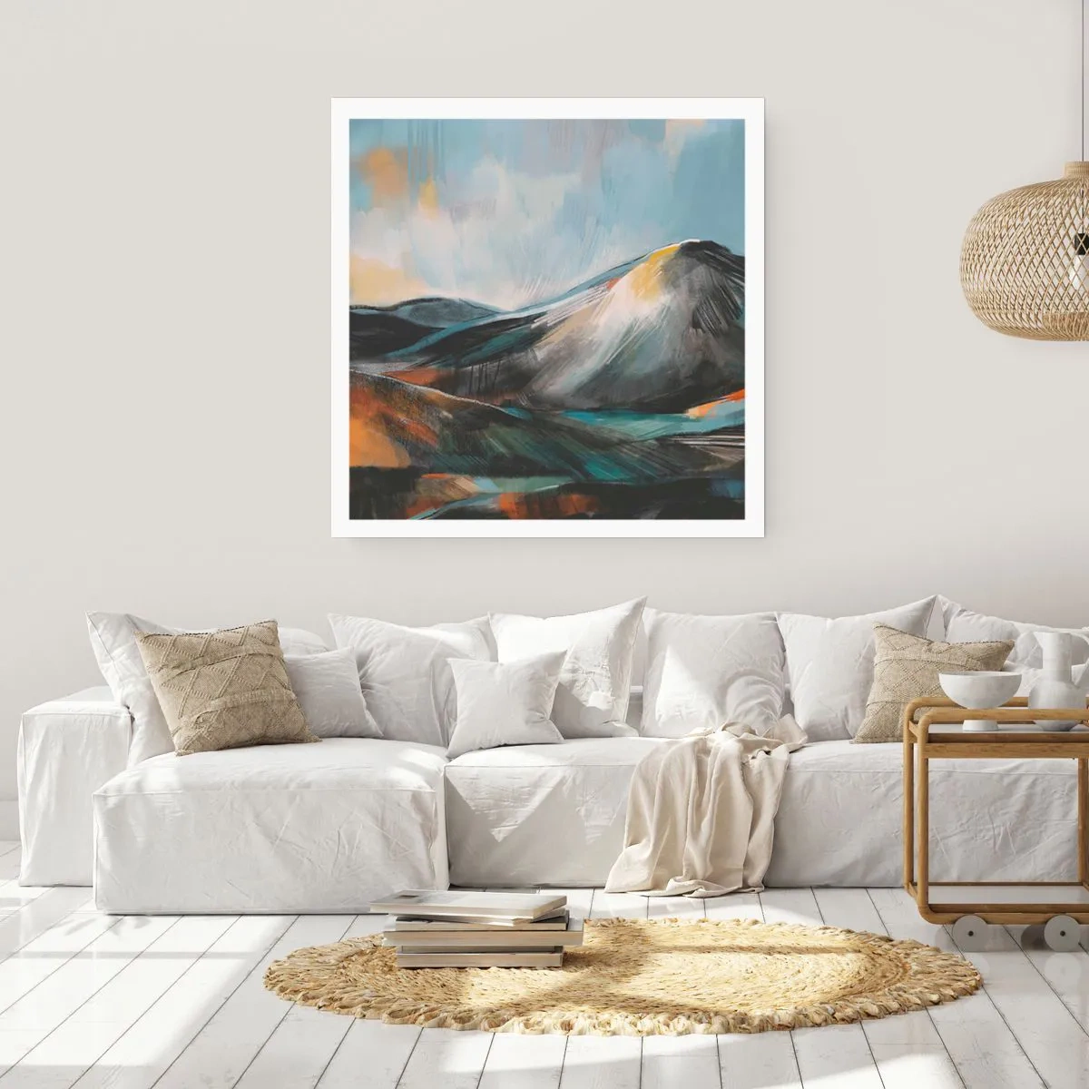 Affiche - Poster - Brut et beau - 60x60 cm