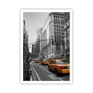 Affiche - Poster - Soleil des grandes villes - 70x100 cm