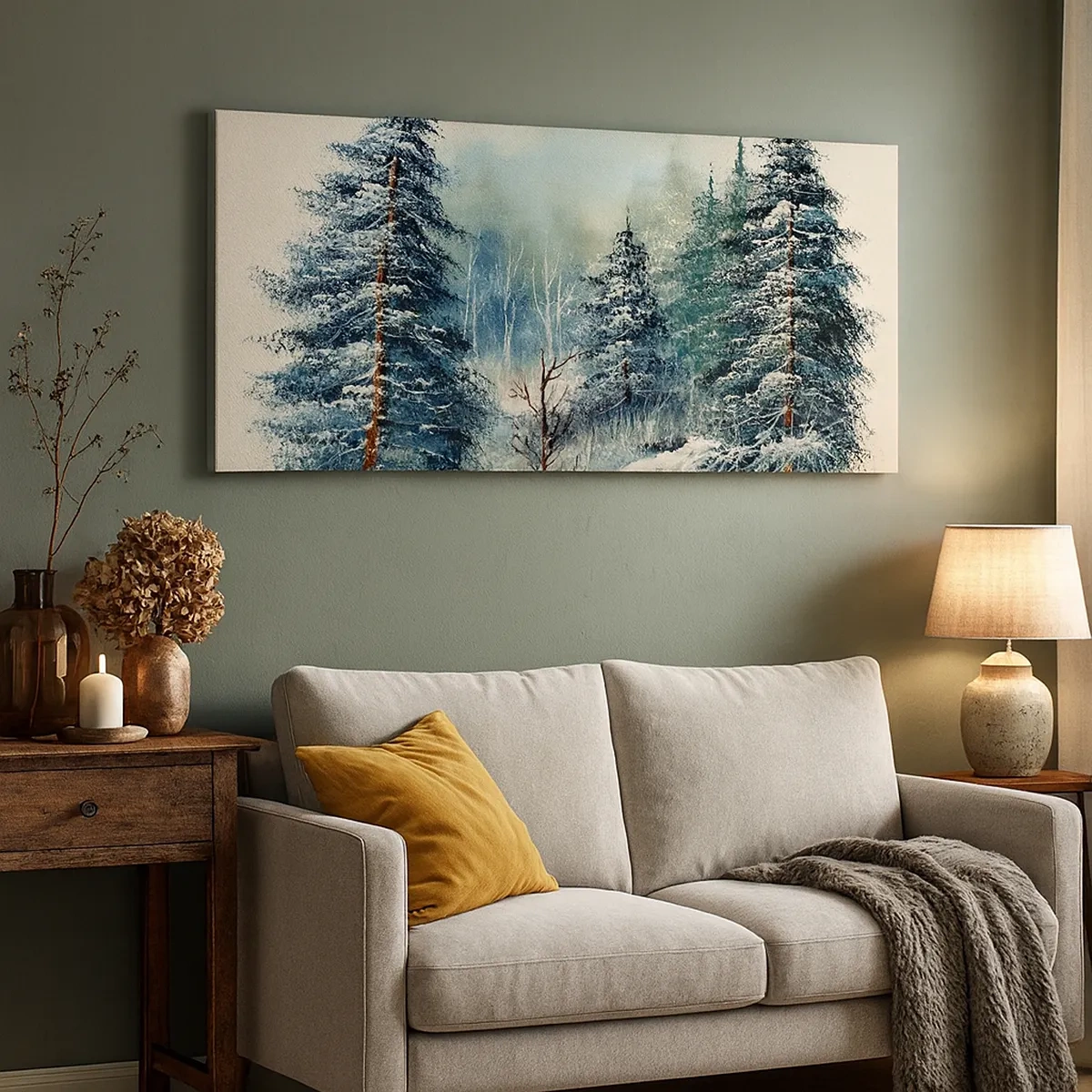 Impression sur toile - Image sur toile - Prêt pour les fêtes - 30x30 cm