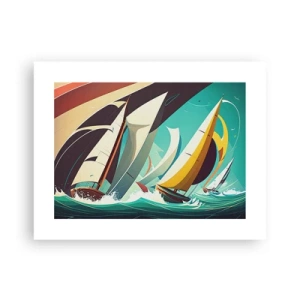 Affiche - Poster - Bonne chance avec les éléments - 40x30 cm