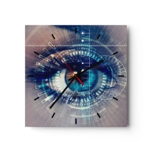 Horloge murale - Pendule murale - Tu penses que tu me connais - 40x40 cm
