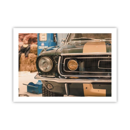 Affiche - Poster - Rencontre avec une légende - 70x50 cm