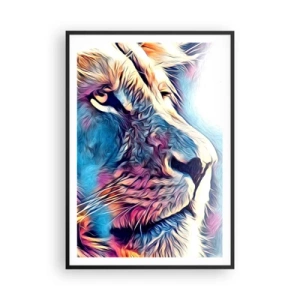 Affiche dans un cadre noir - Poster - L'intelligence de la nature - 70x100 cm