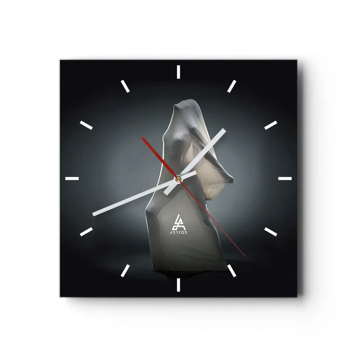 Horloge murale - Pendule murale - Une soif secrète - 40x40 cm