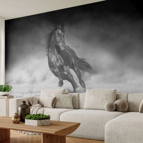 Papier Peint Photo Premium Canvas - Digne de l'émir lui-même - Cheval, Animaux, Nature - 150x105 cm