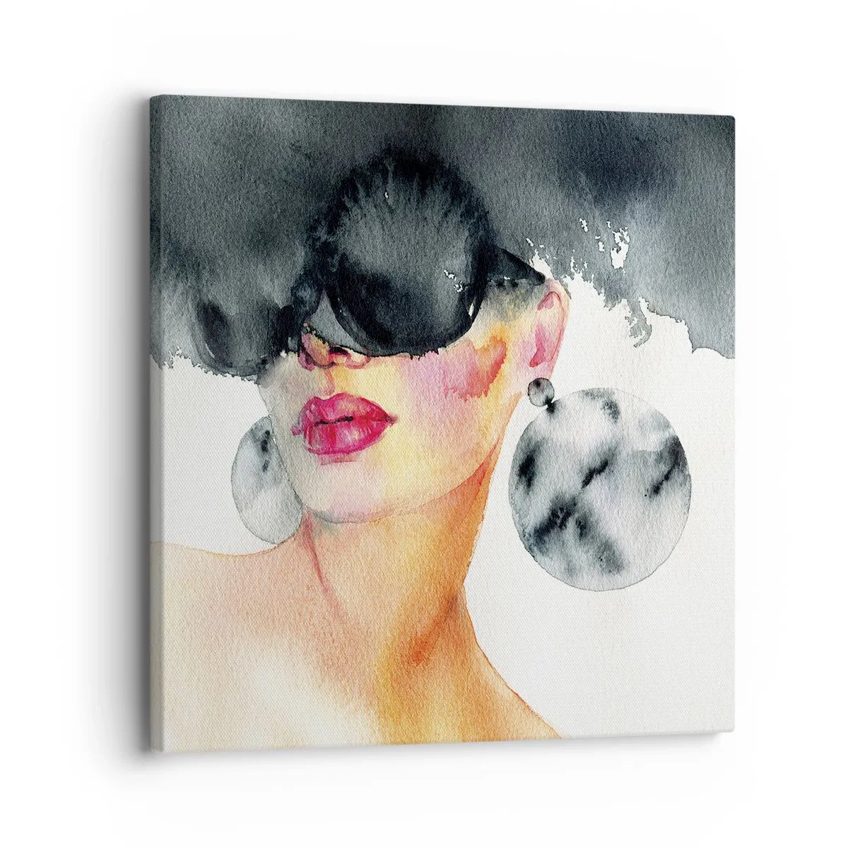 Impression sur toile - Image sur toile - Secret de l'élégance - 30x30 cm