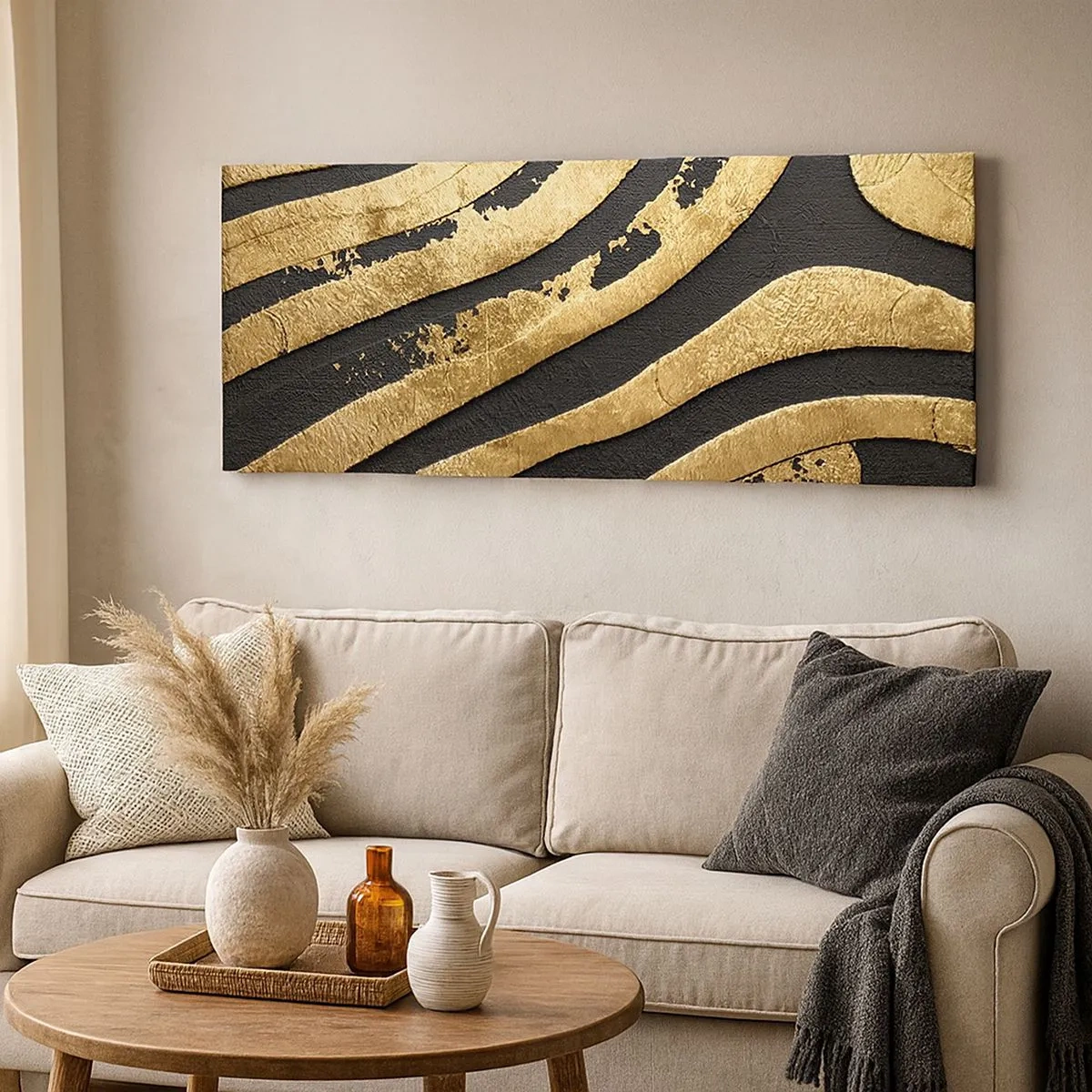 Impression sur toile - Image sur toile - Tout coule - 100x40 cm