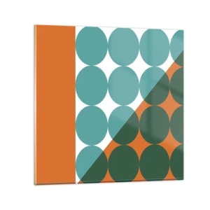 Impression sur verre - Image sur verre - En haut et en diagonale - 30x30 cm