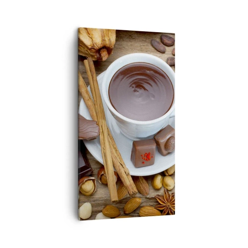 Impression sur toile - Image sur toile - D'une chocolaterie de conte de fées - 45x80 cm
