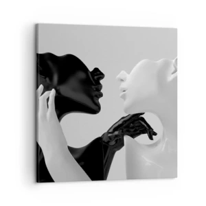 Impression sur toile - Image sur toile - Attraction - désir - 60x60 cm