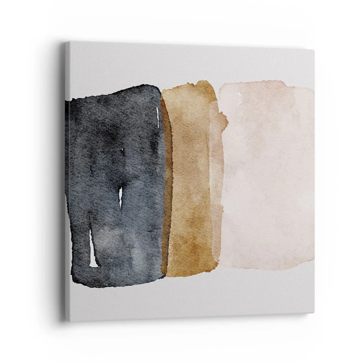 Impression sur toile - Image sur toile - Composition de couleurs de la terre - 40x40 cm