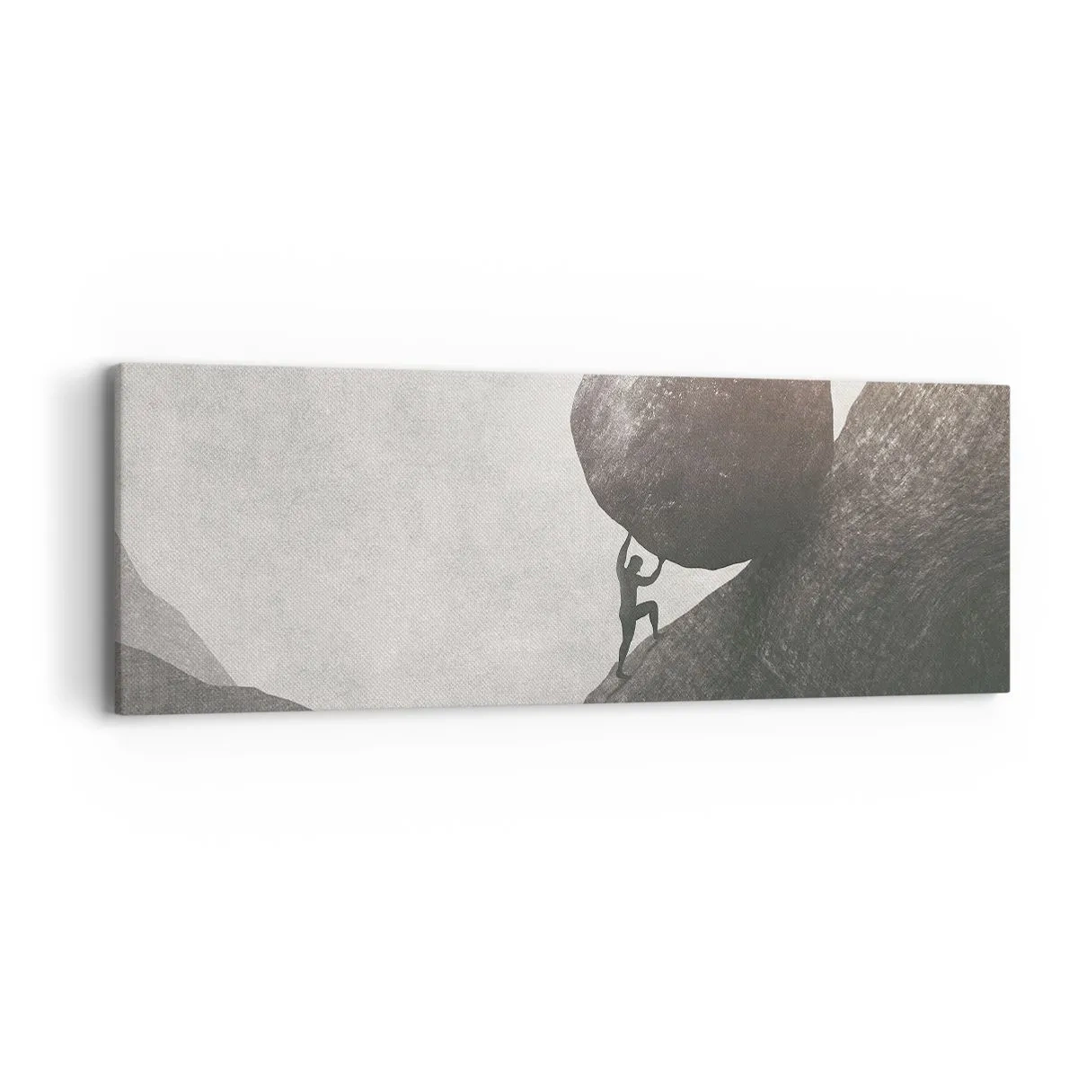 Impression sur toile - Image sur toile - Je crois contre tout espoir - 90x30 cm