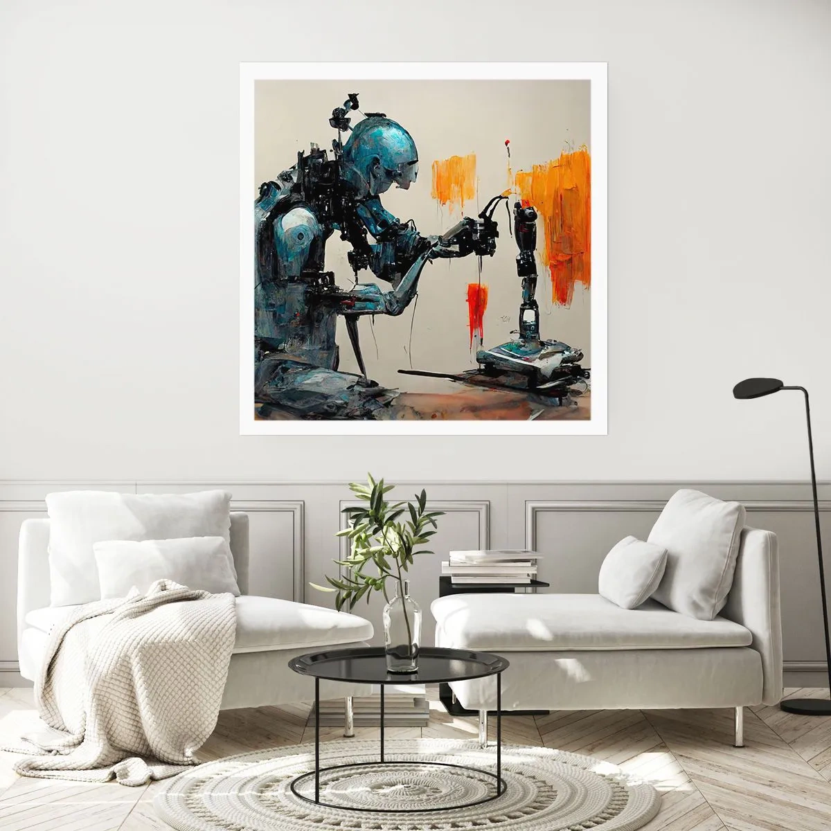 Affiche - Poster - Déjà demain… - 30x30 cm