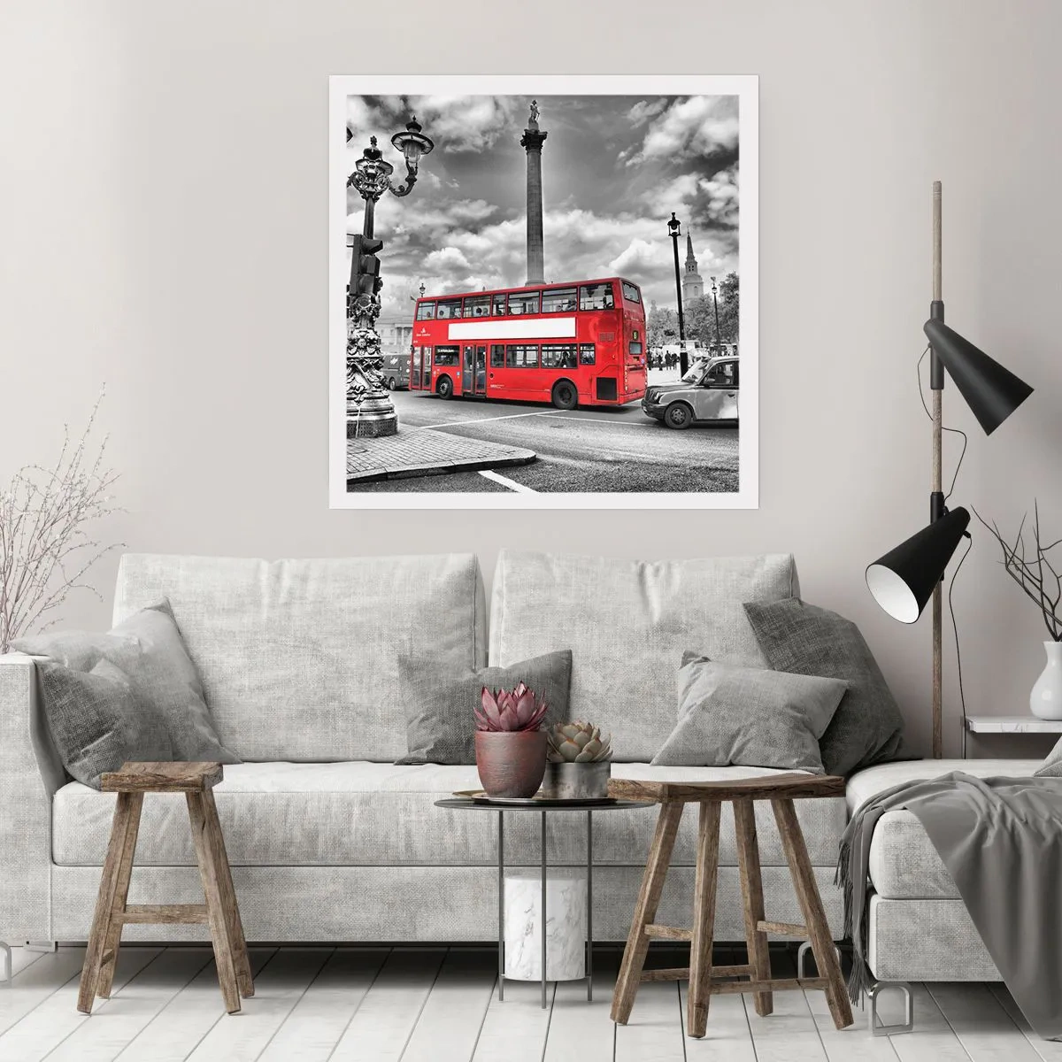 Affiche - Poster - La vraie circulation sanguine de la ville - 50x50 cm