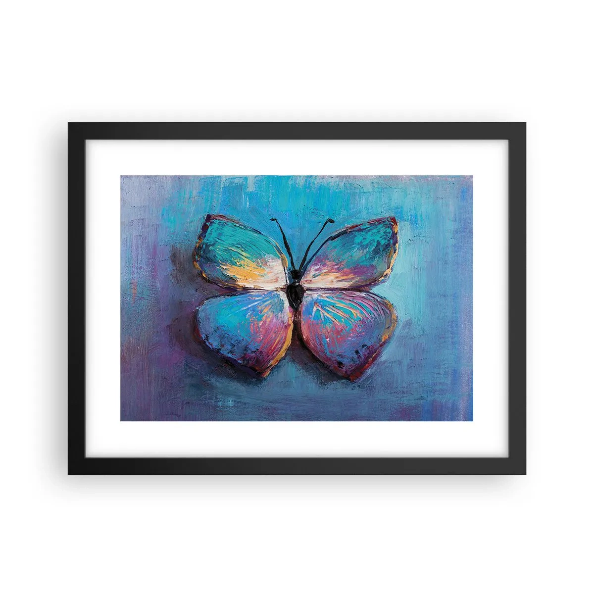 Affiche dans un cadre noir - Poster - Dans toute sa splendeur - 40x30 cm