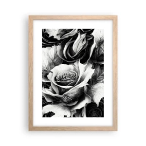 Affiche dans un chêne clair - Poster - Toujours une reine - 30x40 cm